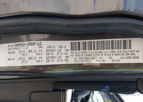 2014 Jeep Cherokee Latitude z USA, uszkodzony, nr VIN 1C4PJMCS5EW138573